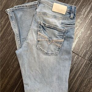 BKE Men's Faded Denim Jeans